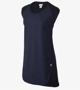 NikeCourt Women's Tennis T-Shirt Dress, Medium, Midnight Navy 715220-473