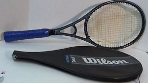 Wilson Sting Midsize GraphiteTennis Racquet with 4-5/8" Grip & Cover