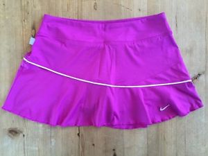 Nike Women's Dri-Fit Running Tennis Golf Skort Skirt Shorts Magenta Purple MD M