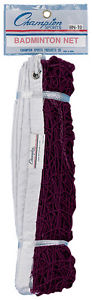 Champion Sports Badminton Nets 18-Ply 21' x 2.5' - Brand New - FREE SHIPPING!