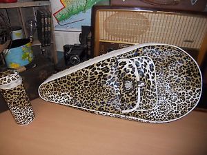 Court Couture, Designer Ladies Barcelona Leopard Print Tennis Bag, EXCELLENT!