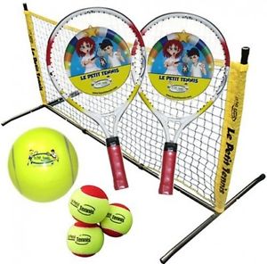Le Petit Tennis - 'Tennis In A Box' 5 Pcs Mini-Tennis Kit (17' Racquets, 5 Foot