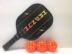 Pro Lite MAGNUM Graphite Pickleball Paddle with 3 Onix Pure 2 outdoor balls