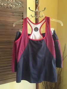 Bolle Tennis Top And Skort Set Size M