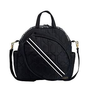 Cinda B Tennis Tote Bag in Jet Set NWT
