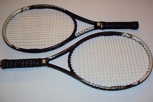 2 Wilson Hyper Hammer  5.3 /4.3 Tennis Racquets