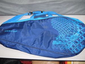 Dunlop Performance 3 Racket Bag-UNIQUE DESIGN-LOOK!! HOLDS 3 EASILY-FREE SHIP!!