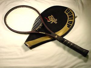 Dunlop Black Max Tennis Racquet 4-1/4" with Case