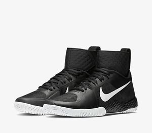 Nike WOMEN'S HYPER FLARE BLACK WHITE TENNIS SIZE 9