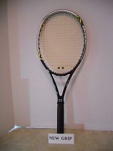 Wilson Hyper Pro Staff Rollers 7.6 MP 98 Tennis Racquet 4 3/8 VGC + NEW GRIP