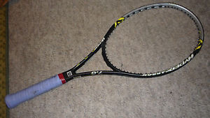 RARE  Wilson Hyper Pro Staff 7.6 Rollers 98 Head 4 1/2- L4 Grip, Tennis Racquet