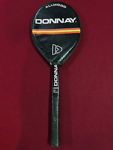 VINTAGE COLLECTABLE! Donnay Allwood Tennis Racquet w/Cover NEAR MINT!