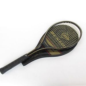 VTG Dunlop McEnroe Gold Mid Size Tennis Racquet - Racket L5 4 1/2 w/cover