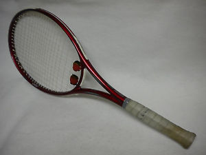 PRO KENNEX CERAMIC DESTINY TENNIS RACQUET 4 1/4" GRIP SZ LEATHER GRIP WRAP NICE