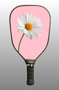 Pickleball Paddle - T200 Daisy On Pink- Extra Large Sweet Spot