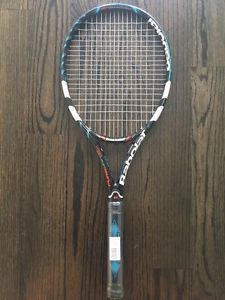 Babolat Pure Drive Roddick + Tennis Racquet Strung with Natural Gut GREAT DEAL!