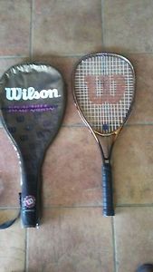 Wilson Fused Graphite Dimension Oversize Tennis Racquet Racket with Case