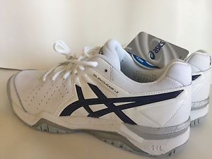 NEW Asics Gel Encourage LE White/Navy size 9