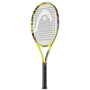 C) Raqueta encordada HEAD MX SPARK ELITE