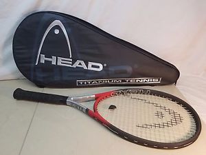 Head Ti.S2 Tennis Racquet Grip Size 4 1/2" w/ Case ~ NEAR MINT (Except for grip)