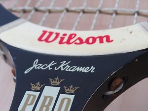 Wilson Jack Kramer Pro Model Wood Racquet,Speed Flex Fiber Face,Made in USA