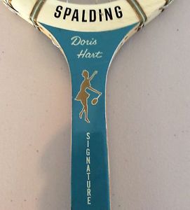 Vintage Spalding Wooden Tennis Racquet Doris Hart Signature Model