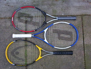 Lot of 3 Tennis Racquets: Economy Starter Set Excellent Condition Prince(2) Head
