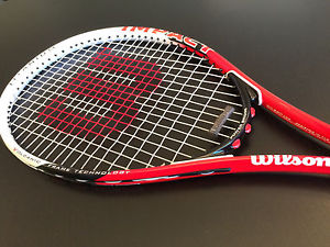 Wilson Impact Tennis RACQUET Titanium Volcanic Frame Technology Power Bridge