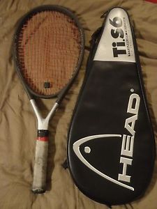 Head Ti.S6 XtraLong Tennis Racket Made In Austria Grip ~4 1/2 EX!