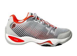 Prince "New" T-22 Lite Grey/Red Men's Tennis Shoe Size 11