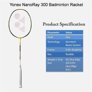 YONEX Nanoray 300 Badminton Rack