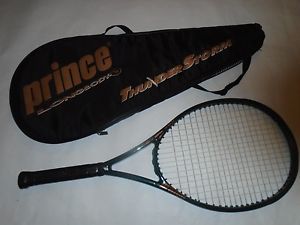 Prince Thunder Storm Longbody (28) Super OS (120) Tennis Racquet. 4 1/4. VG.