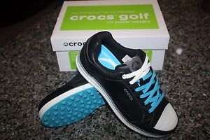 NWT MENS CROCS GOLF SHOES - SIZE 7 - RETAIL FOR $130!!!