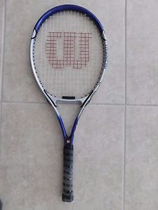 WILSON FUSION Tennis Racket Supersize Titanium  4 1/2 grip FREE SHIPPING