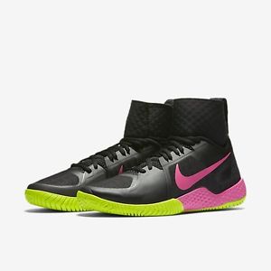 Nike Flare Tennis Shoes Women's Size 8 Serena Williams Hyper Pink Black New Volt