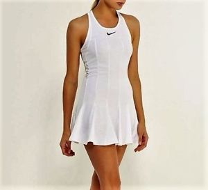 Nike 728797 100 Court Premier $130 White Tennis Dress Maria Sharapova Size S