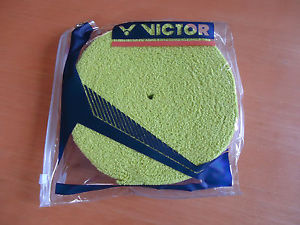 One roll of Victor Grip Badminton Towel grips C-1025 green-yellow 1000mm
