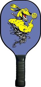 Pickleball Paddle -New  R1 Yellow Dog on Blue Picklepaddle USAPA approved image 1