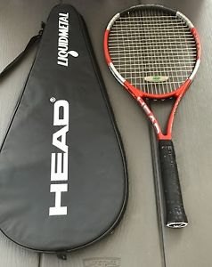 Head Liquidmetal Radical tennis racquet - 107in² head size (with case)