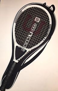 Wilson NCODE N1 Tennis Racquet 4 1/2 - Micro-Dry Grips & NXT Strings - Case Incl
