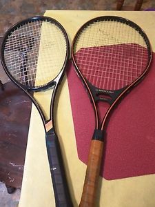 Two dunlop McEnroe Raquet.