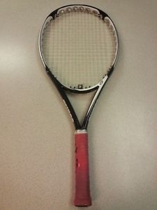 PRINCE O3 SILVER OS 118 TENNIS RACQUET 4 1/2 27.75" GREAT CONDITION!