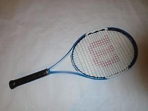 Wilson NCode NFury Oversize Tennis Racquet. 4 1/4. 10 oz. New Grip. Excellent.