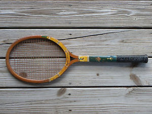 Vtg Wright-Ditson "All American" Wooden Tennis Racket-Open Throat-1928 Pat Date