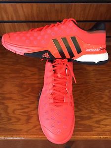 Men's Adidas Barricade Boost Tennis Shoe, Size 11.5