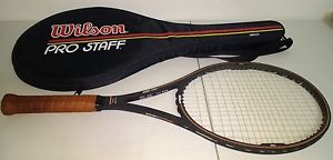 Wilson Pro Staff Midsize Tennis Racquet - 4 5/8 Grip - Bumperless - St. Vincent