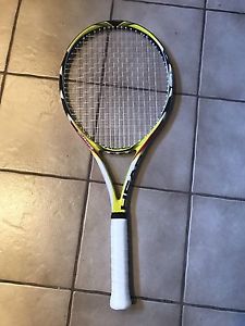 Head Microgel Extreme Pro 4 3/8 STRUNG 11.1oz 315g 16x19 mid plus