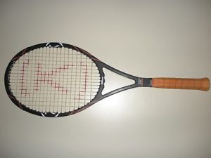WILSON K-FACTOR K PRO STAFF 88 TENNIS RACQUET 4 1/2 (NEW STRINGS)