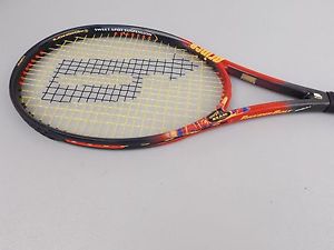 PRINCE LONGBOY THUNDERBOLT MID PLUS 100 TENNIS RACQUET 4 3/8" GRIP W / CASE