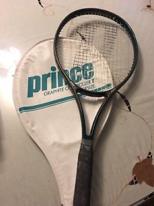 Prince Graphite II 2 Oversize Tennis Racquet - 4 1/2